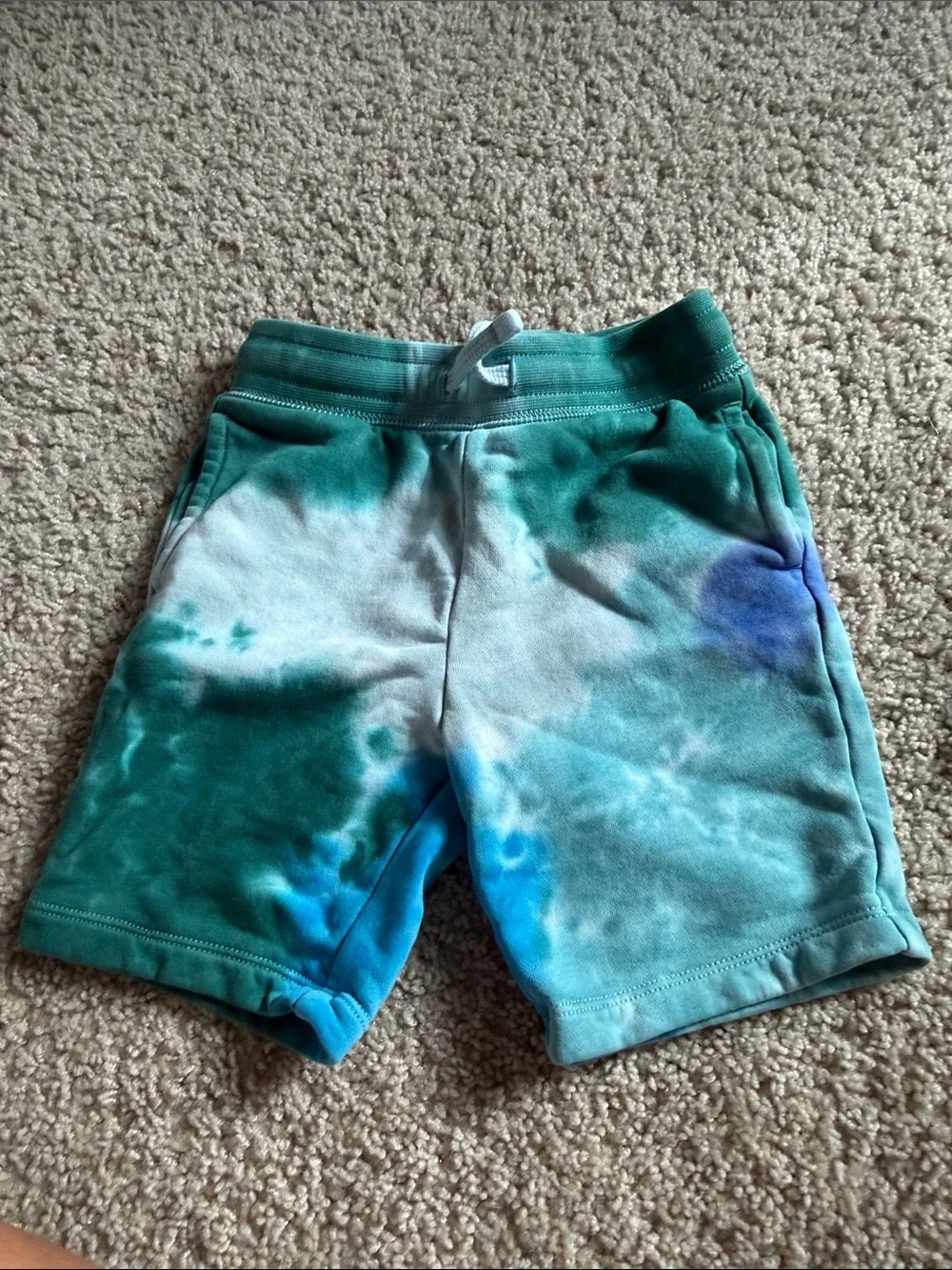 Gap/ Old Navy Kids Cotton Drawstring Shorts - Navy, Red, Blue, Tie-Dye Green